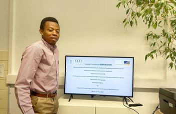 Joseph Igbinedion's lecture in Bonn on water resources