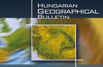Kollégáink publikációi a Hungarian Geographical Bulletin legfrissebb számában